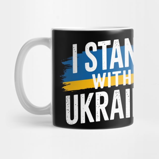 I Stand With Ukraine by Creatifly Graphic Tees